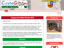 Tablet Screenshot of costagijon.org